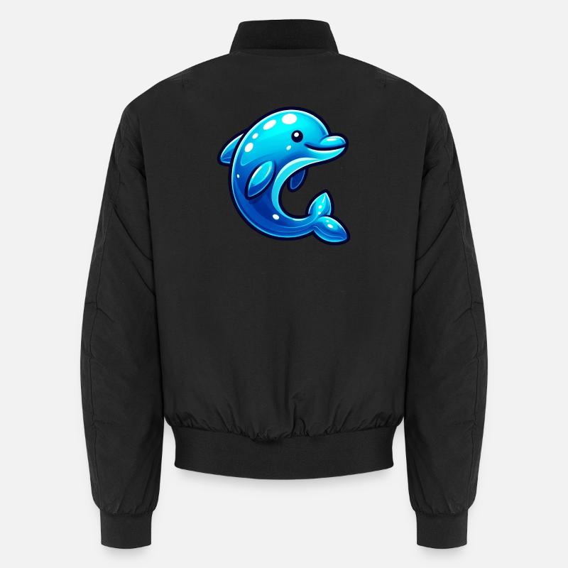 Delfin Unisex Bomberjacke