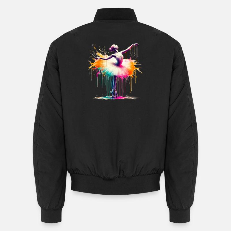 Danseuse de ballet avec tutu Bomber unisexe