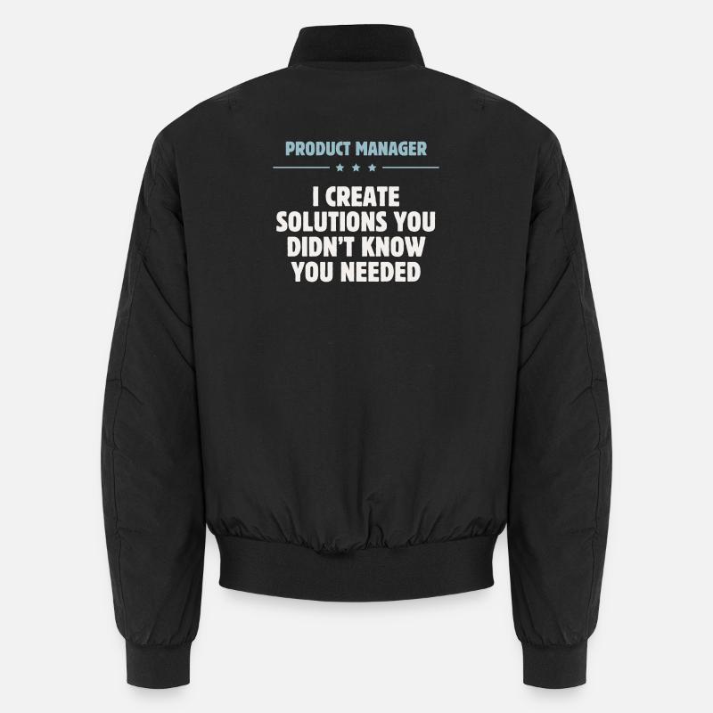Product Manager - Solutions - Unisex Bomberjacke - Schwarz