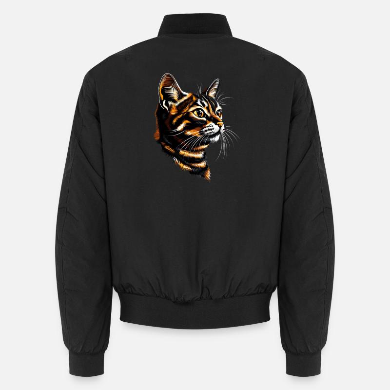 Bengal Cat Leopard Cat Leopardette Bengal Cats Unisex Bomber Jacket