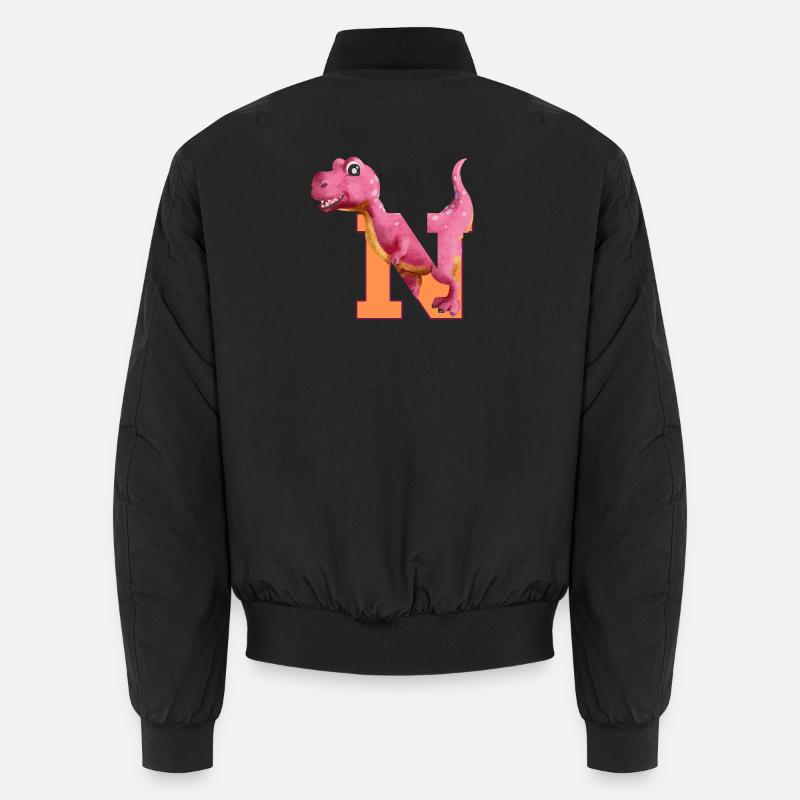 N - DINOSAUR, customizable Unisex Bomber Jacket