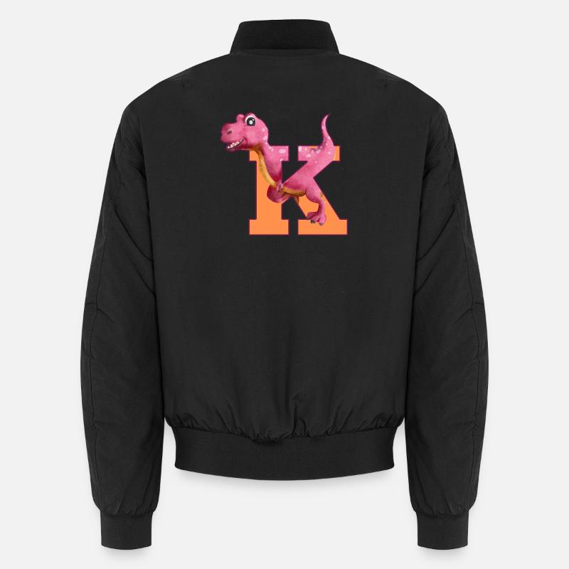 K - DINOSAUR, customizable Unisex Bomber Jacket