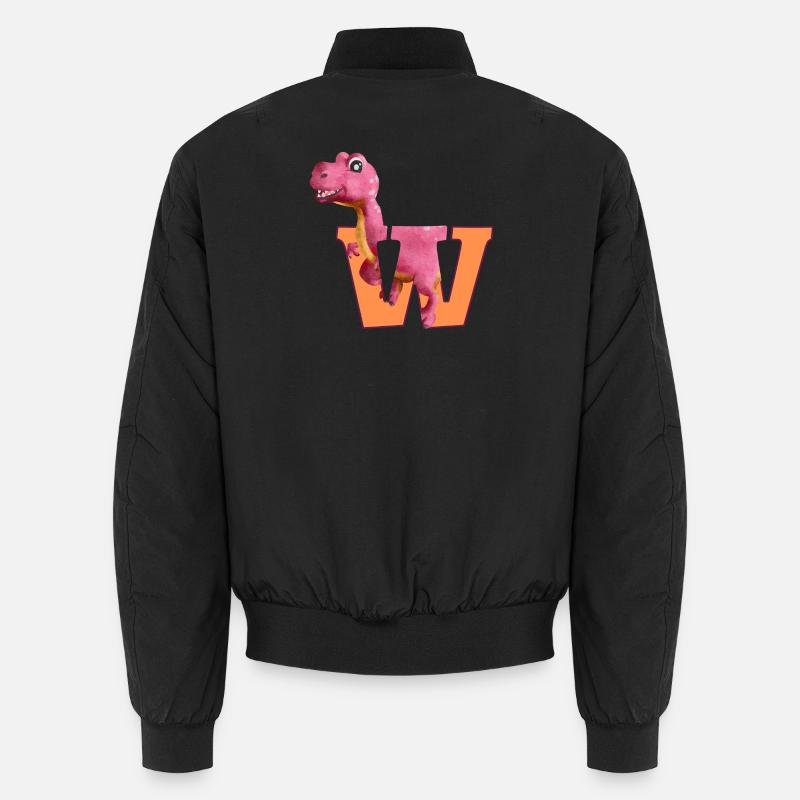 W - DINOSAUR, customizable Unisex Bomber Jacket