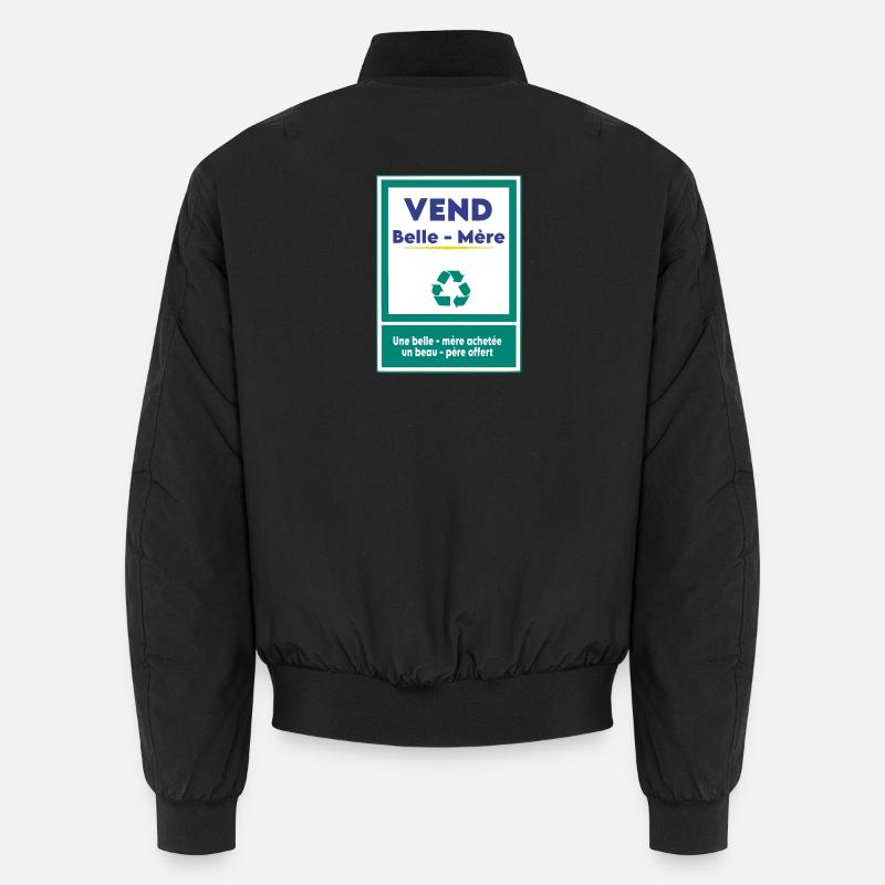Verkauft Schwiegermutter - Unisex Bomberjacke - Schwarz