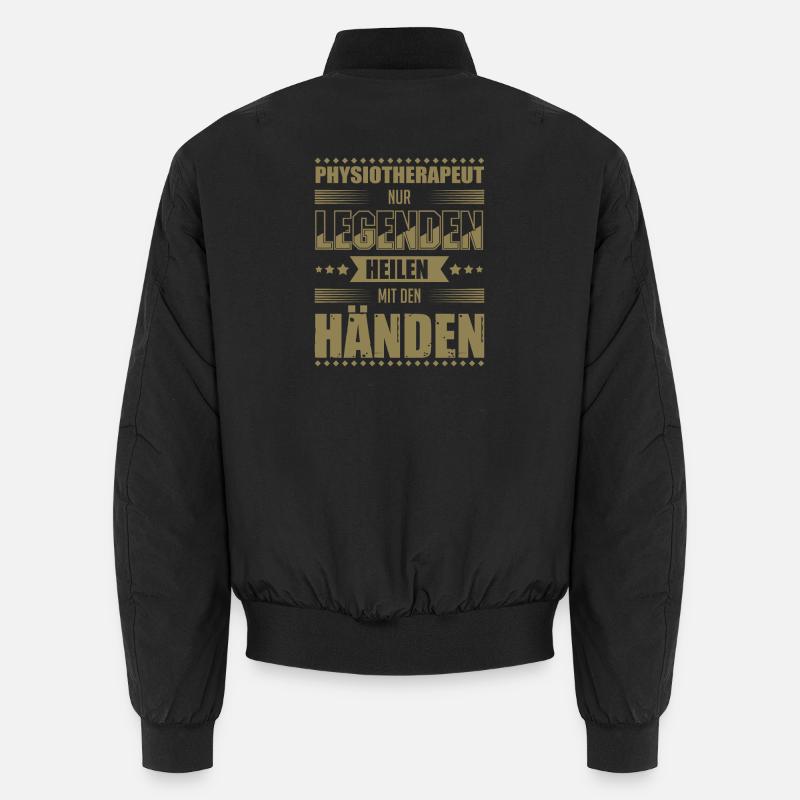 Physiotherapeut Geschenkideen Unisex Bomberjacke