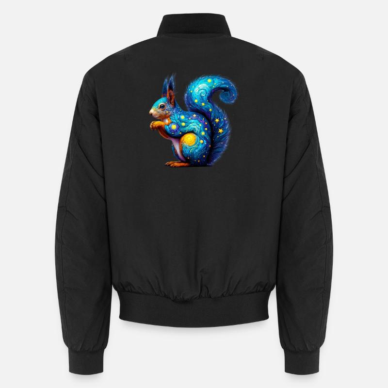 Eichhörnchen Unisex Bomberjacke