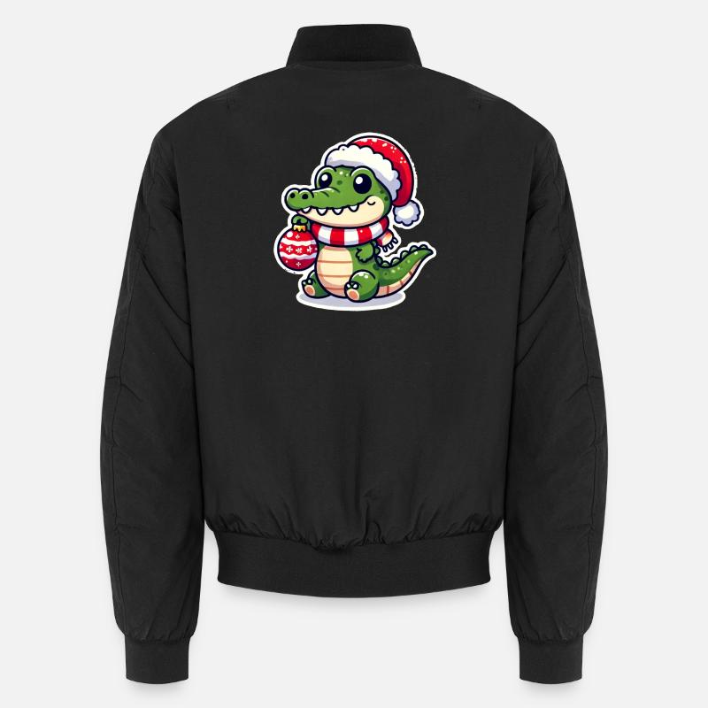 Jolly Crocodile Clemens Unisex Bomber Jacket