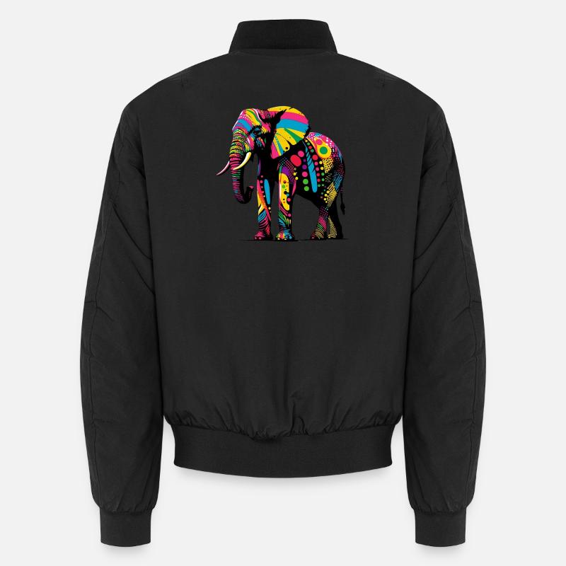 Éléphant Bomber unisexe