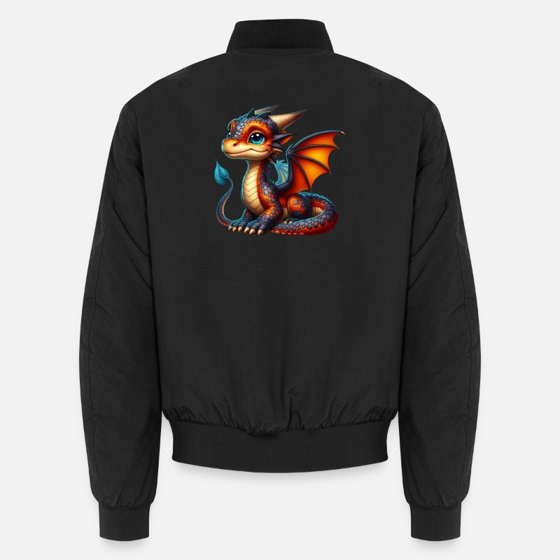 Dragon - Bomber unisexe - noir