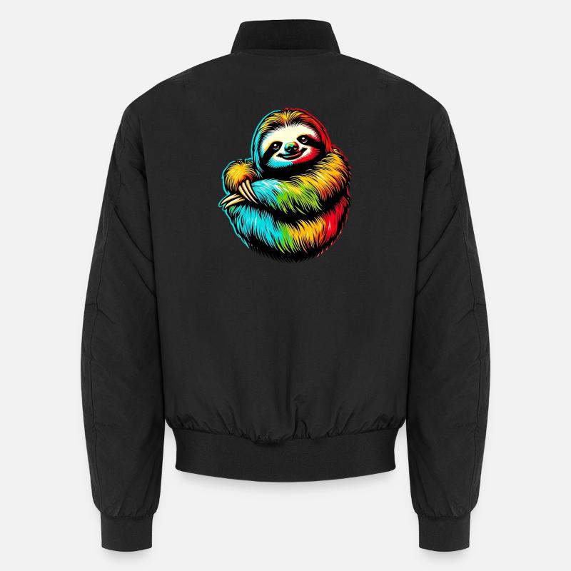 Sloth Unisex Bomber Jacket