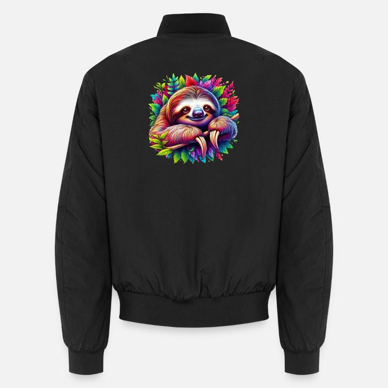 Sloth Unisex Bomber Jacket