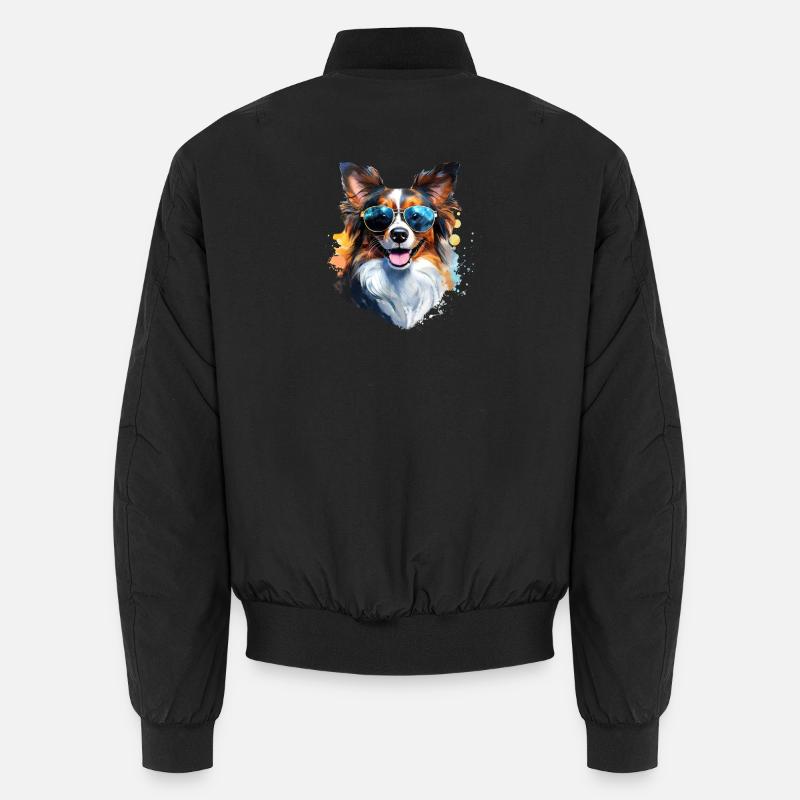 Papillon avec lunettes de soleil Bomber unisexe
