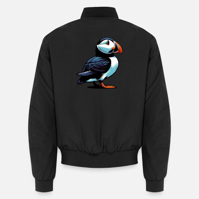 Papageitaucher Unisex Bomberjacke