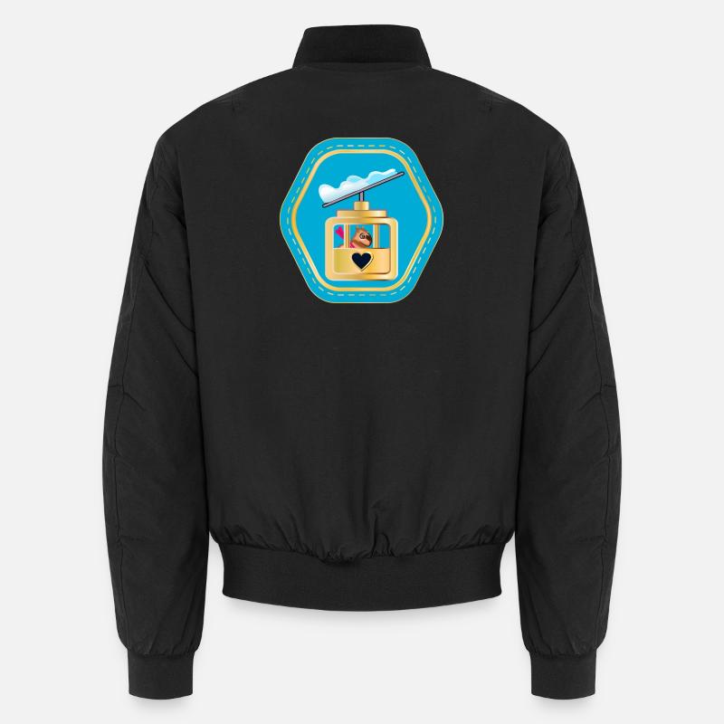 CAPYBARAS SKIING GONDOLA CABIN Unisex Bomber Jacket
