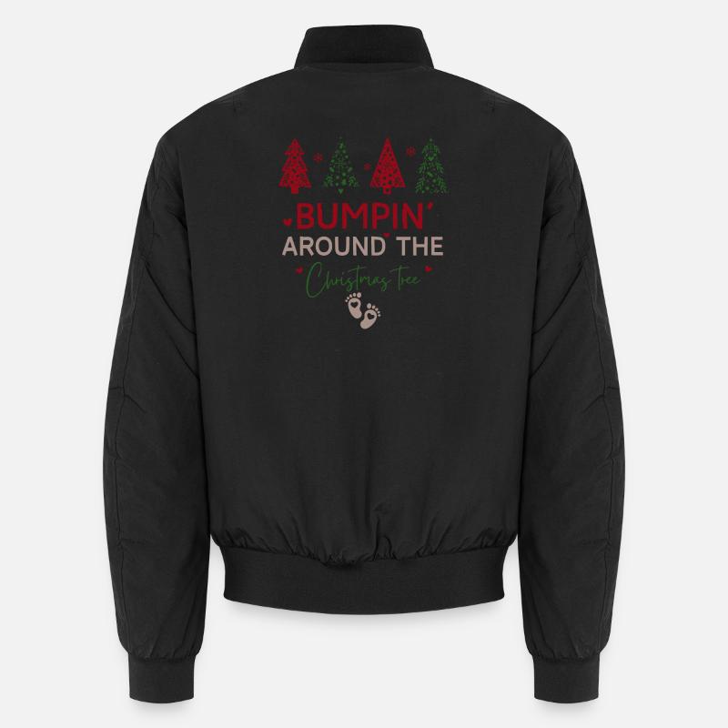 Annonce Grossesse Noël Bomber unisexe