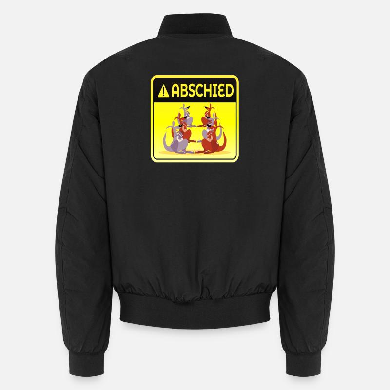 ABSCHIED KOLLEGEN TEAM GRUPPE - KÄNGURUS Unisex Bomberjacke