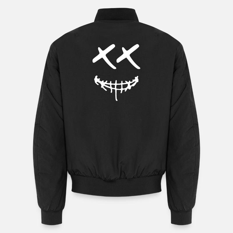 Laughing Face - Smile - Halloween X Unisex Bomber Jacket
