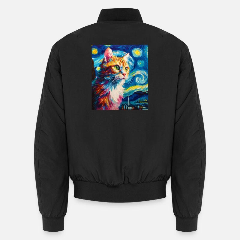 Cat Unisex Bomber Jacket
