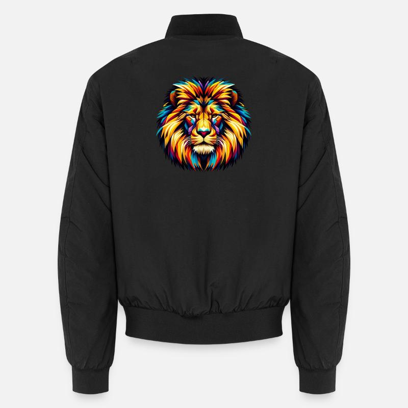 Lion Unisex Bomber Jacket