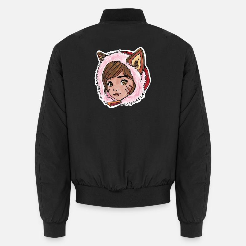 Rotkäppchen als kleiner Wolf Unisex Bomberjacke