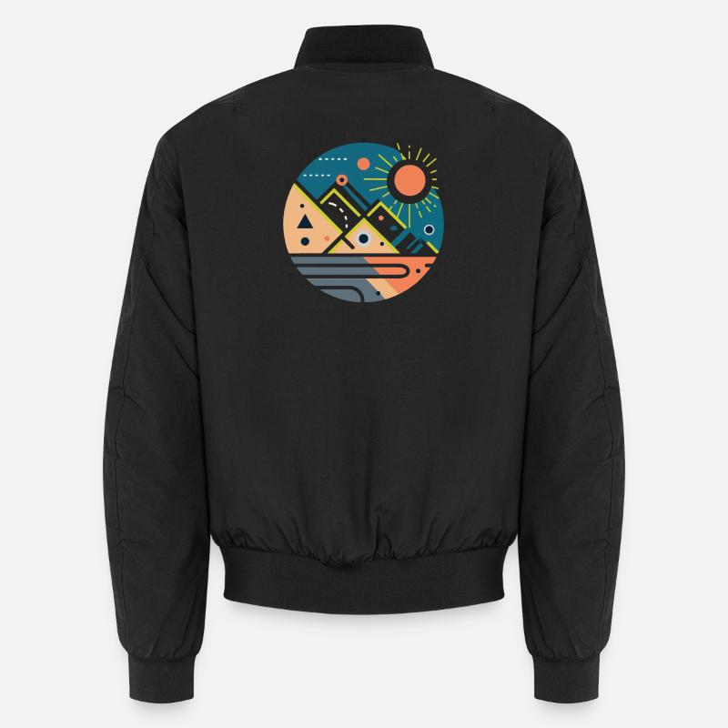 Gebirge Unisex Bomberjacke