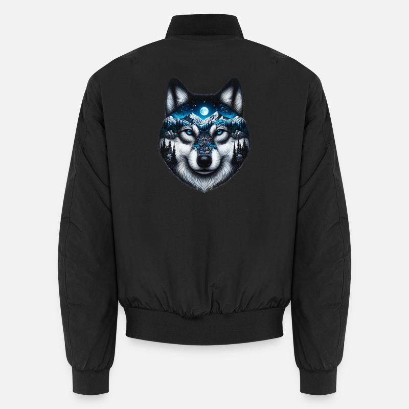 Loup Bomber unisexe