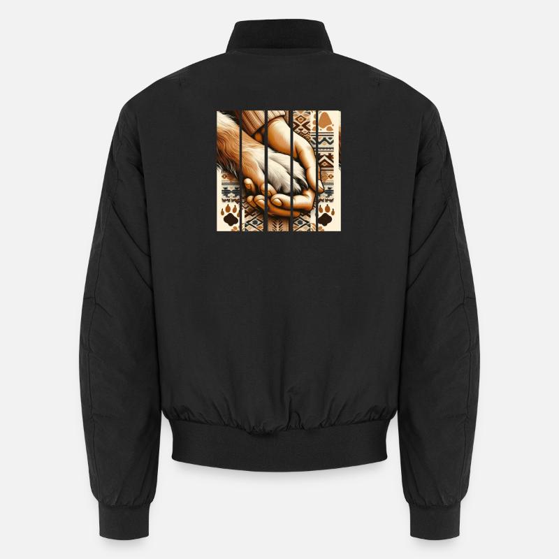 Berner Sennenhund Unisex Bomberjacke