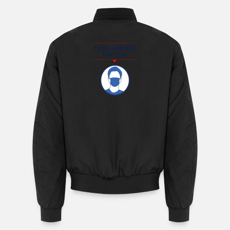 At the masked ball - Unisex Bomber Jacket - black