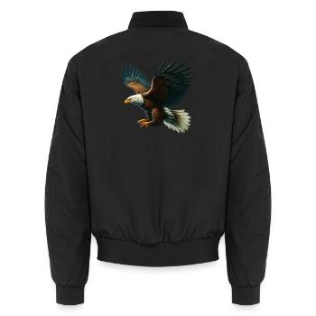 Aigle - Bomber unisexe - noir - Dos - AI Model Male 185 light (185cm)