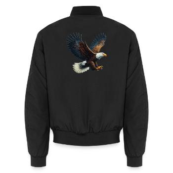 Aigle - Bomber unisexe - noir - Dos - AI Model Male 185 light (185cm)