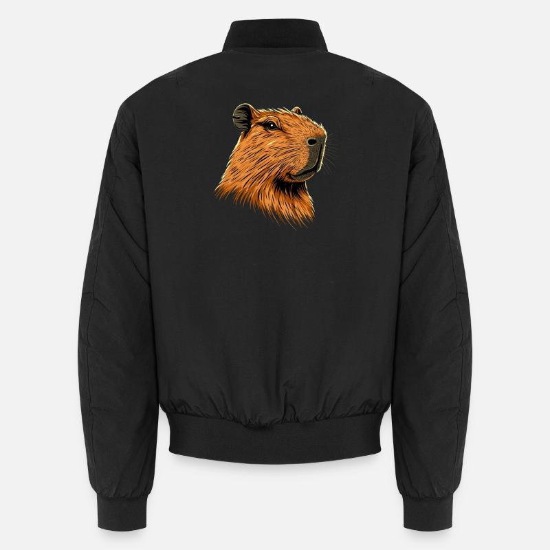 Capybara Be Capy Capybara Funny Capybara Unisex Bomber Jacket