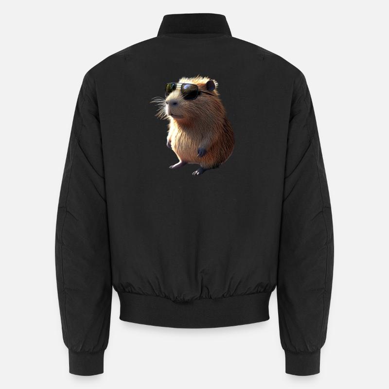 Capybara Be Capy Capybara Drôle Capybara Bomber unisexe