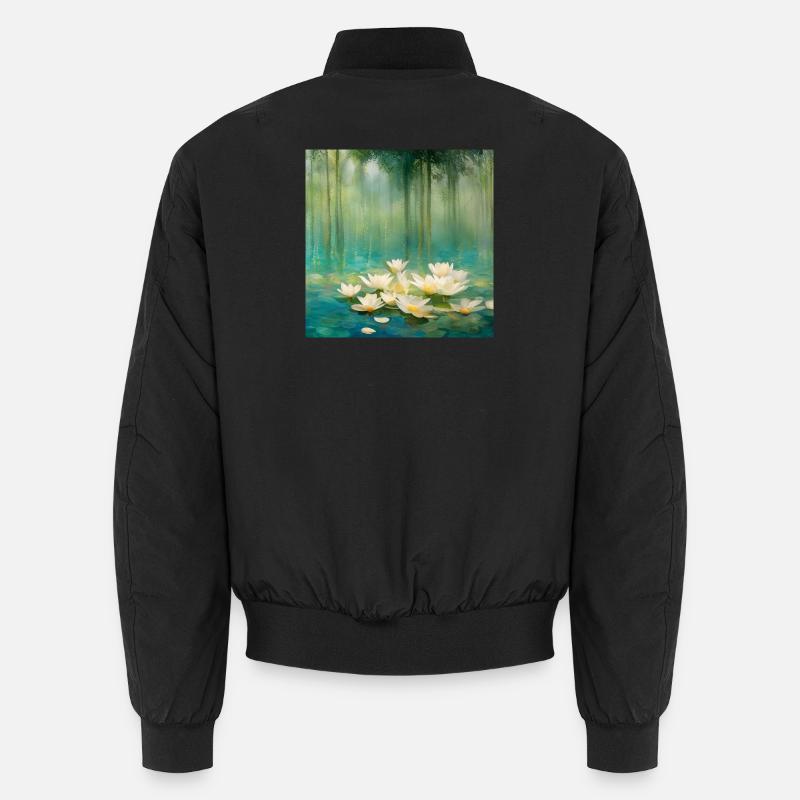 Nénuphars Bomber unisexe