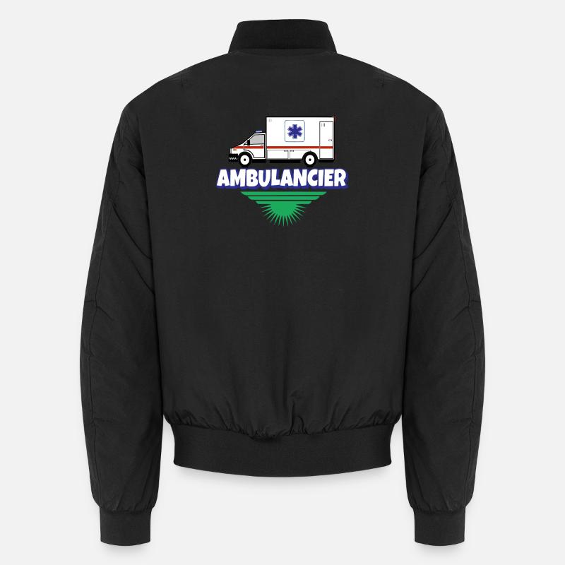 Paramedic - Unisex Bomber Jacket - black