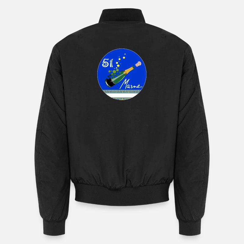 Mergel - Unisex Bomberjacke - Schwarz
