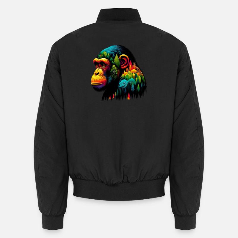 Affe Unisex Bomberjacke