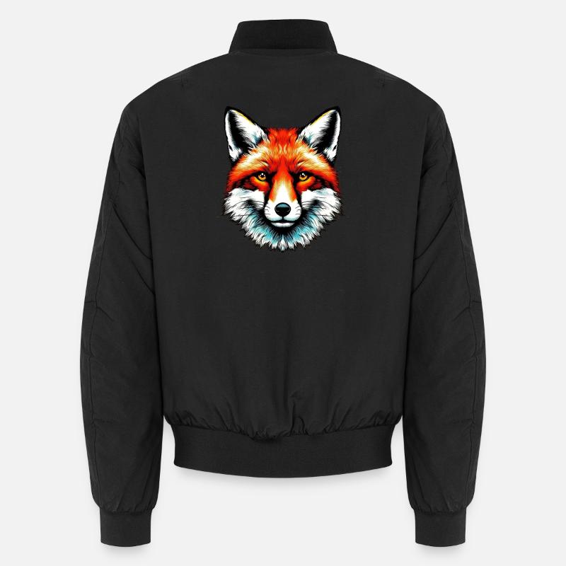 Fox Unisex Bomber Jacket