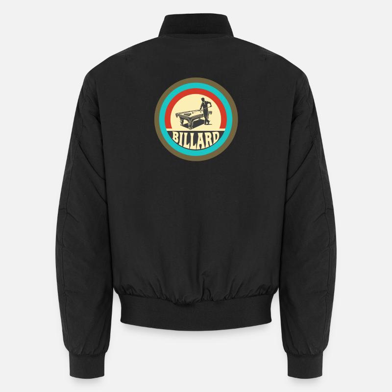 Billard au design vintage Bomber unisexe