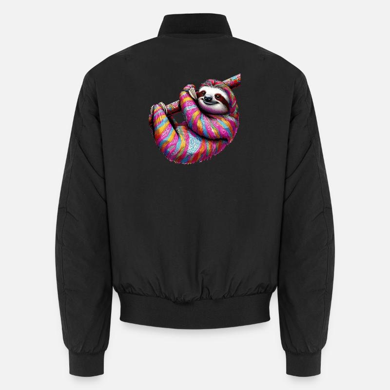 Sloth Unisex Bomber Jacket