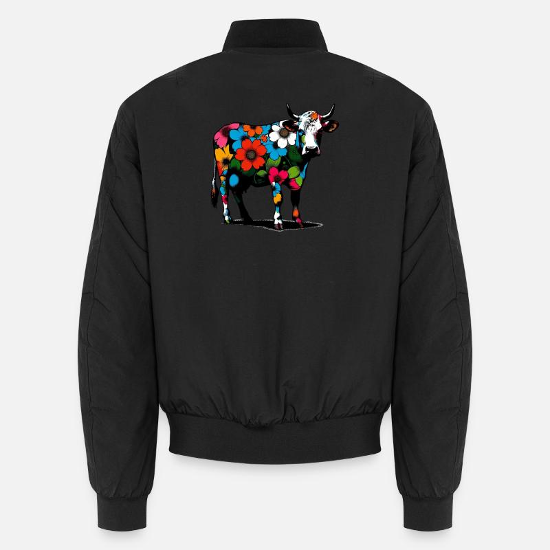 Kuh Unisex Bomberjacke