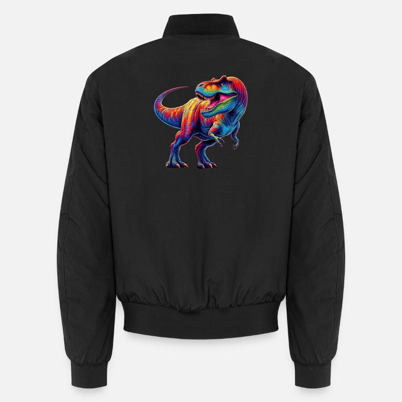 Dinosaure - Bomber unisexe - noir