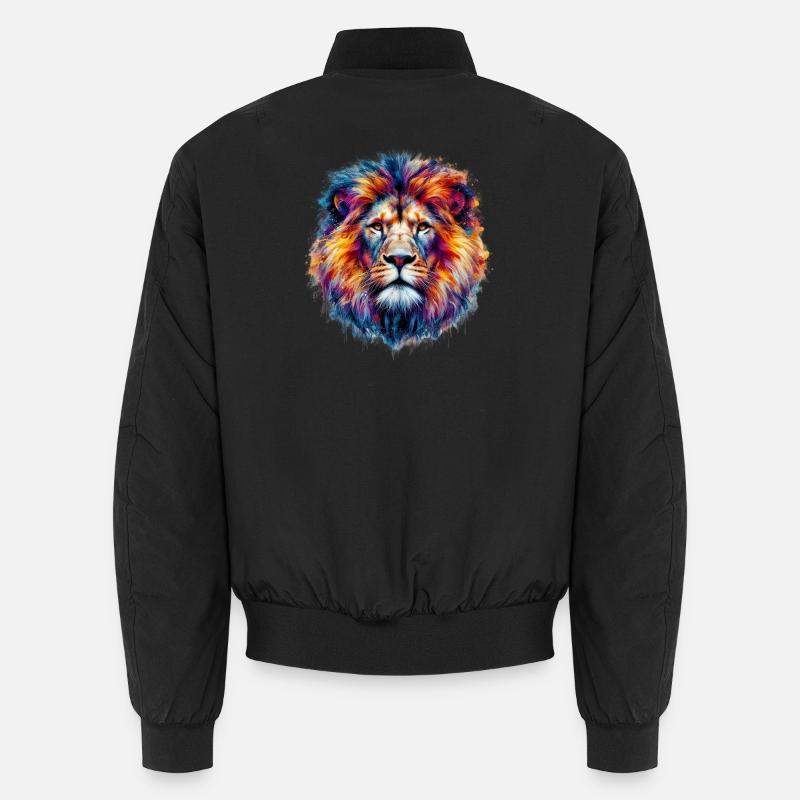 Lion Bomber unisexe