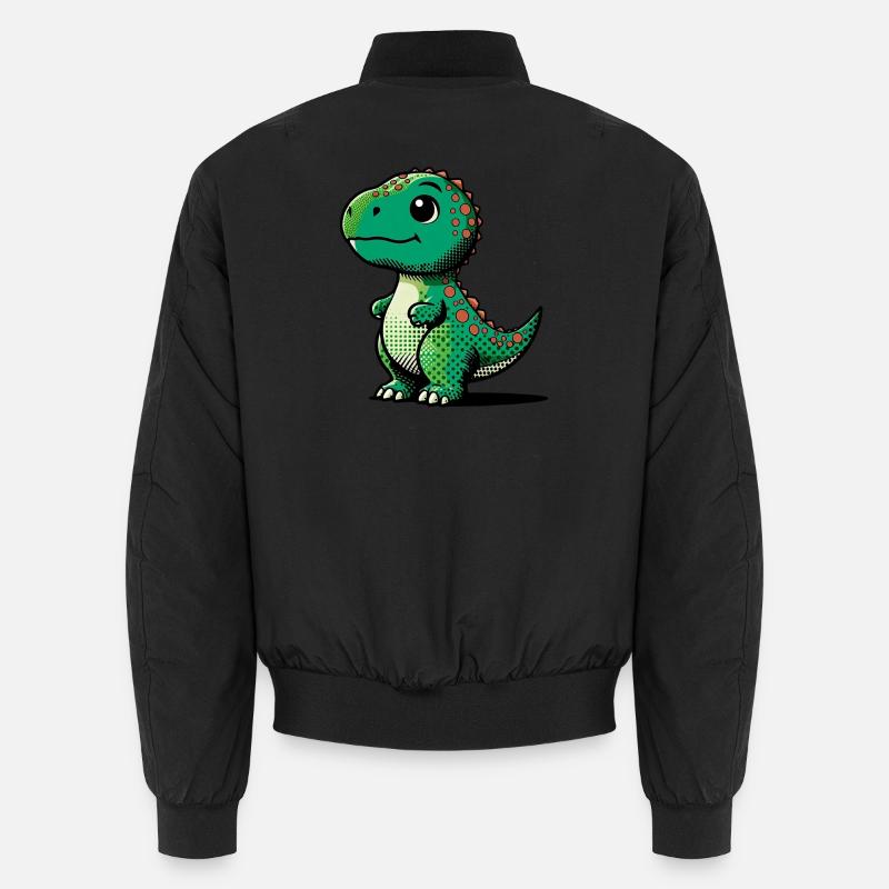 Dinosaure - Bomber unisexe - noir