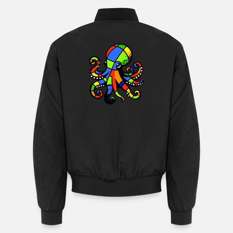 Octopus Unisex Bomber Jacket