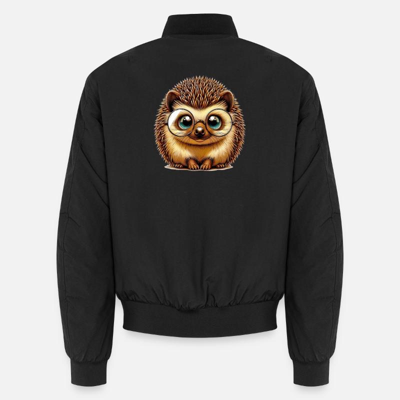 Hedgehog Unisex Bomber Jacket