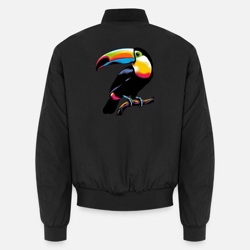 Tukan - Unisex Bomberjacke - Schwarz