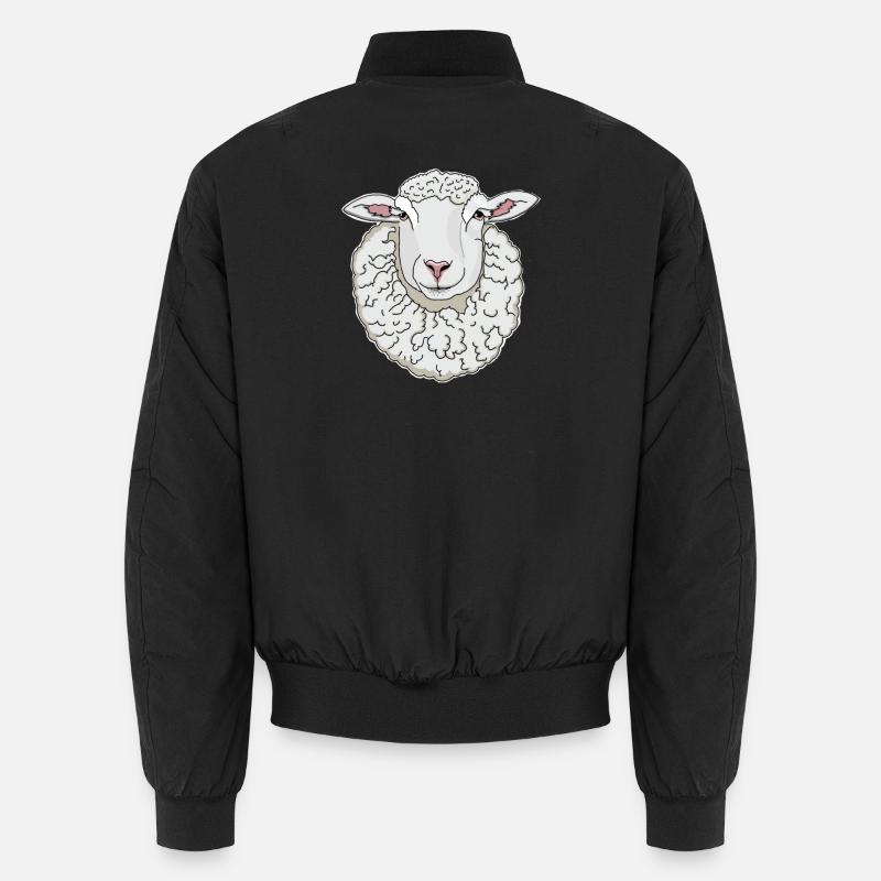 Sheep Unisex Bomber Jacket