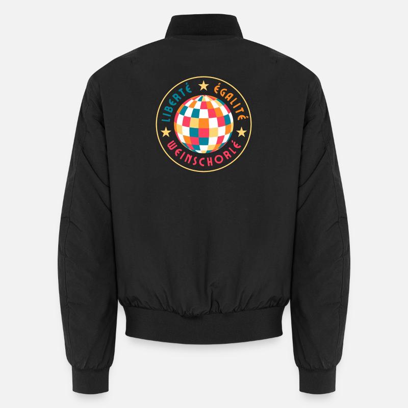 Liberté Egalité Weinschorlé Unisex Bomberjacke