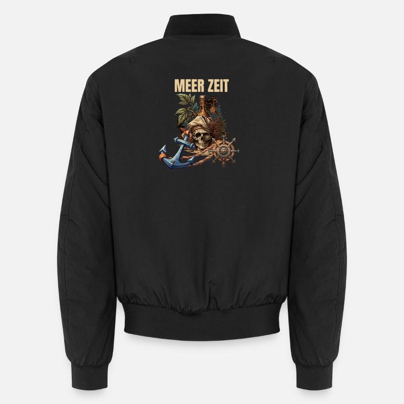 Meer Zeit Unisex Bomberjacke