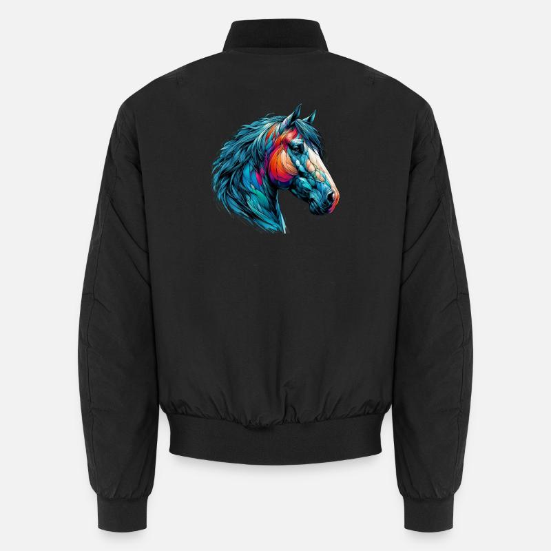 Horse Unisex Bomber Jacket
